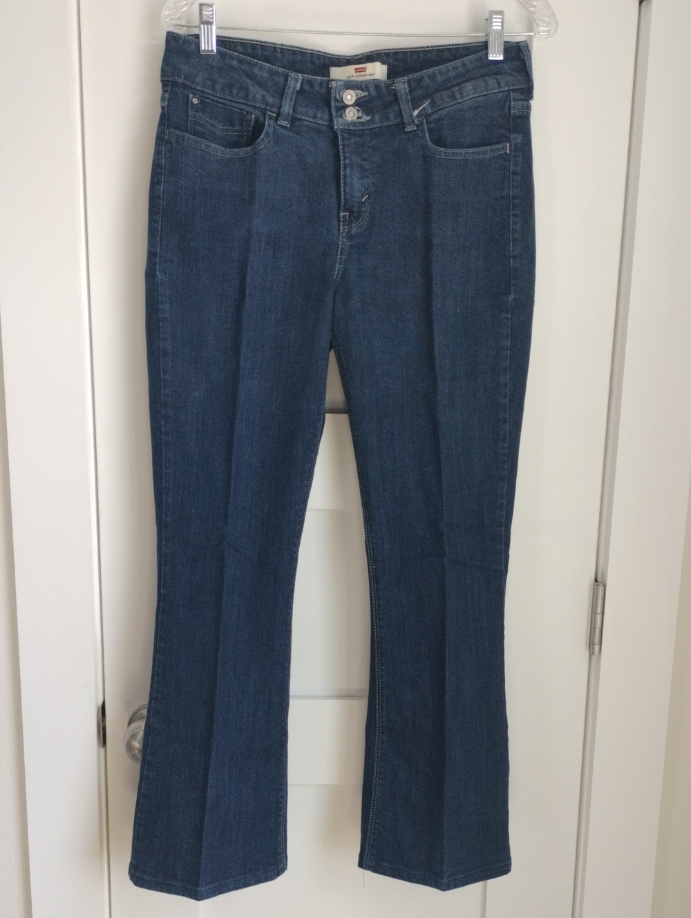 Levi's Women's Dark Blue Flare Jeans
